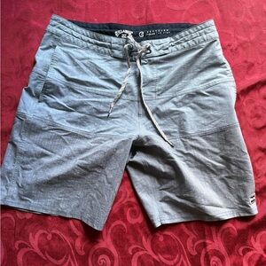 Billabong Light Gray Casual Shorts